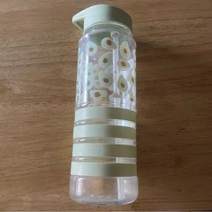 Avocado Sport Water Bottle with Straw